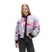 KARL LAGERFELD JEANS Tussenjas lichtgrijs / pink / rood
