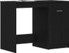 Bureau chêne noir 100 x 50 x 76 cm
