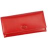 El Forrest Portefeuille pour femme Grand modèle Cuir véritable Protection RFID Rouge