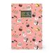 Legami - Carnet, ligné, 7 mm, sushi Cat, format B5, grand, en papier certifié FSC, 100 pages, reliure cousue, 18,5 x 24,8 cm