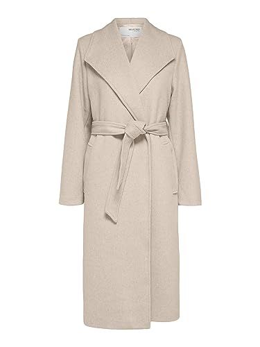 SELECTED FEMME Slfrosa Wool Coat B Noos Damesjas, Zandschelp