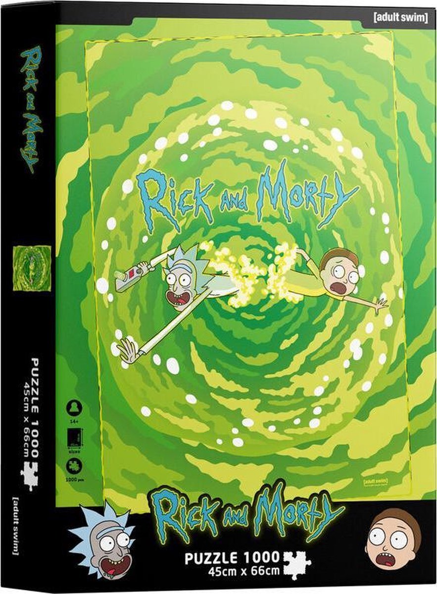 SD Toys Rick and Morty Portal Puzzel