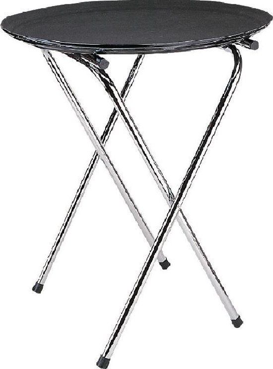 Olympia Kristallon Dienblad Standaard - Zwart - Metaal - Rechthoek - 72.5cm