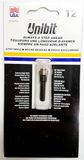 Irwin Gereedschap - 10312ZR Unibit #12 3/8-inch stappenboorbit, 1/4-inch schacht (10312) zwart