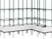 vidaXL Plantenbak met latwerk 160x120x142,5 cm polypropeen wit