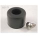 Hammond Electronics 1421T7 Pied d'appareil auto-adhésif, Rond Noir (Ø x h) 19 mm x 12.7 mm 24 pièce(s)