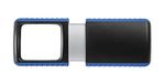 Wedo Vergrootglas voor buiten - rechthoekig - met LED-verlichting - zwart/blauw