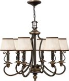 Hinkley LED Kroonluchter | 6X E14 Max 40W | Dimbaar | Olde Bronze
