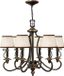 Hinkley LED Kroonluchter | 6X E14 Max 40W | Dimbaar | Olde Bronze