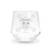 ABYSTYLE One Piece Skull Luffy glas - officieel product - premium glas - inhoud 300 ml