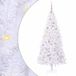 vidaXL Sapin de Noël artificiel avec 300 LED, Rose, 210 cm