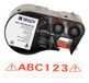 Brady M4C-1000-595-WT-RD étiquette imprimante Rouge, Blanc auto-adhésif étiquette imprimante
