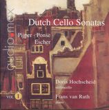 Outhere Doris Hochscheid & Frans Van Ruth - Dutch Cello Sonatas Vol.1 (SACD)