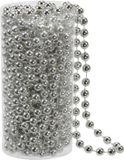 Othmar Decorations Bv Kralenslinger - zilver - kunststof - 8 meter