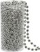 Othmar Decorations Bv Kralenslinger - zilver - kunststof - 8 meter