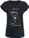 Tierisch Beestachtig Cat at home Dames T-shirt - Zwart - XL