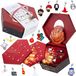 Harry Potter calendrier de l'avent 2024 - Calendrier de compte à rebours de Noël bijoux pour filles - Boîte à bijoux