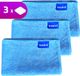 NIMBUS Magic Schoonmaakdoek 3 stuks 40x40cm – Microvezel Schoonmaakdoek voor Badkamer, Keuken, Ramen, Auto & Vuil Verwijderen