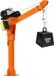 VEVOR Grue de levage pour pick-up 998 kg, grue de chargement avec treuil électrique, grue de levage avec flèche télescopique réglable, pivotement à 360° et télécommande, équipement de levage en acier pour le secteur de la construction et de la foresterie