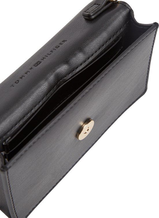 Tommy Hilfiger Portemonnee TH Icon met ketting zwart