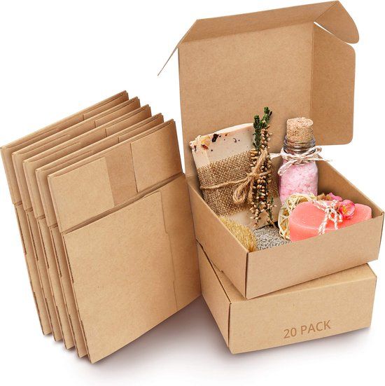 Kurtzy Bruine Hobby Kado Dozen (20Pak) - 12 x 12 x 5cm