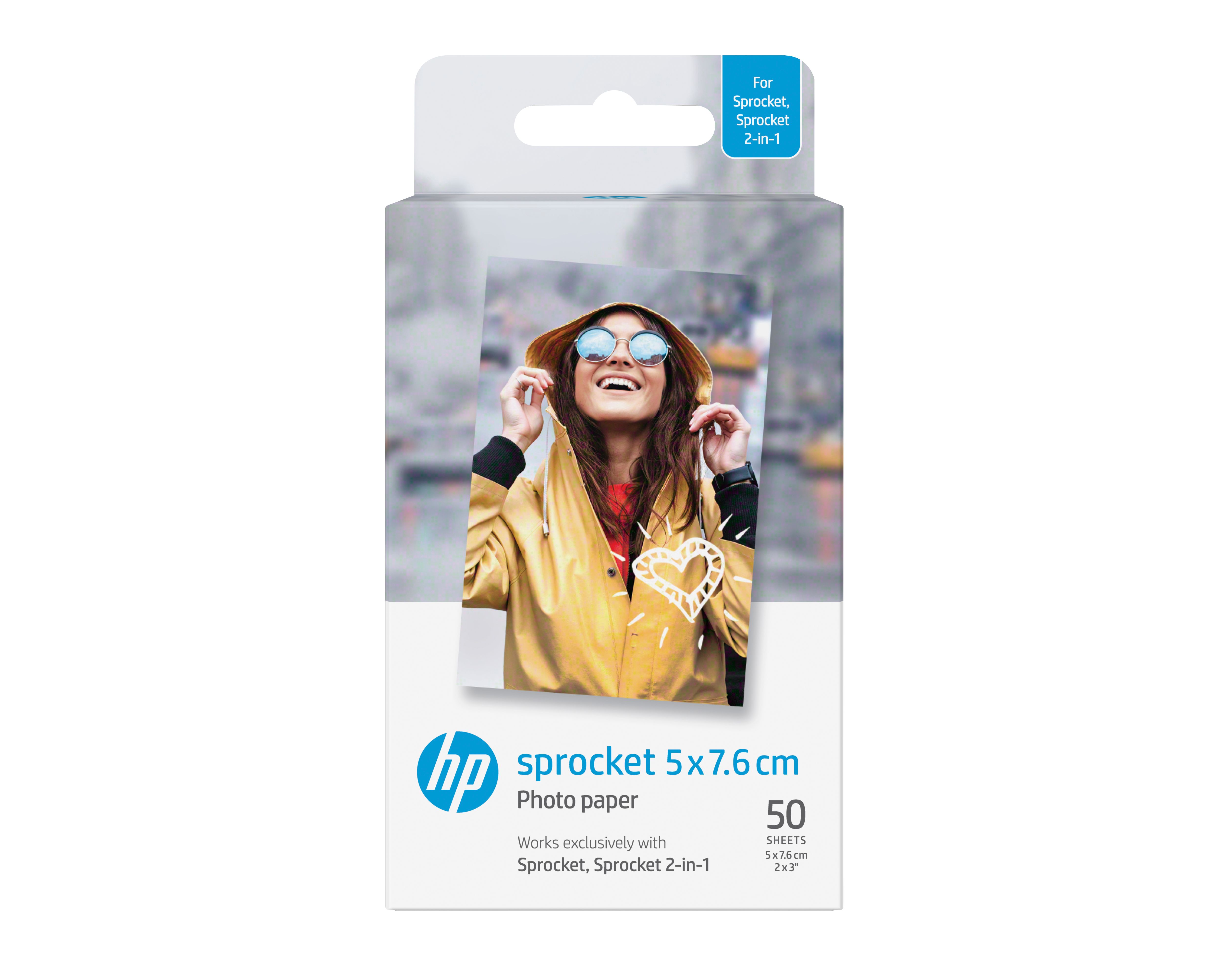 HP ZINK Sticky-backed - 1DE37A - Fotopapier