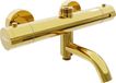 Mexen Kai thermostatische bad-douchekraan, goud - 77900-50