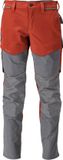 Mascot Pantalon avec poches genoux 22379-311 - rouge automne/gris pierre - C58