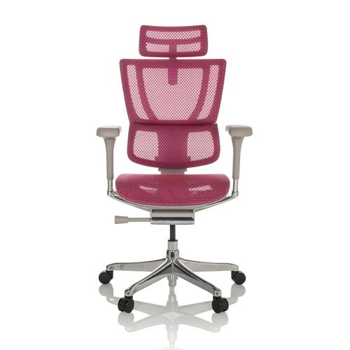 HJH OFFICE ERGOHUMAN SLIM I G | net - Luxe directiestoel Roze