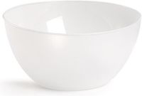 Plasticforte Plat - D25x 12 cm - plat à salade/bol à salade - plastique - transparent