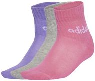 Adidas Linear Korte Sokken 5 Eenheden Veelkleurig EU 22-24 Kinderen