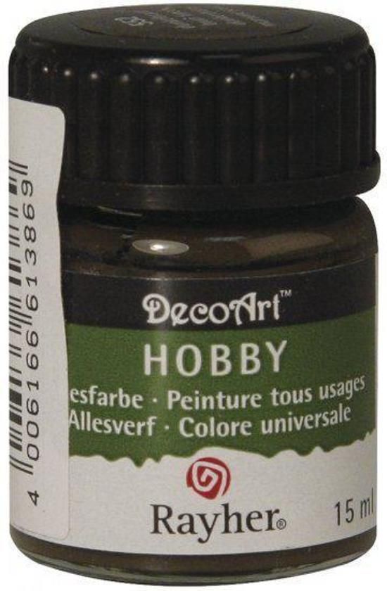 Rayher Hobby Hobby allesverf donkerbruin 15 ml