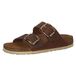 Birkenstock Dames Arizona grote gesp open teen sandalen, Bruin Antiek Bruin, 37 EU