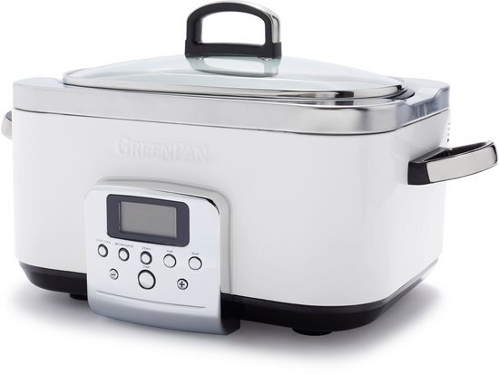 Greenpan Slowcooker Crème 6L