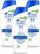 Head & Shoulders 3 x Classique 2-en-1 Shampooing - 400 ml