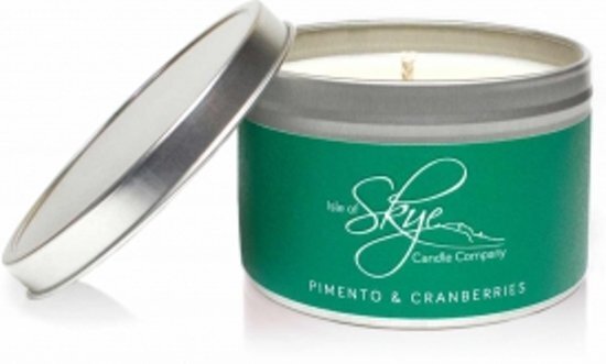 Isle of Skye Candle Company Pimento & Craberries Travel Container