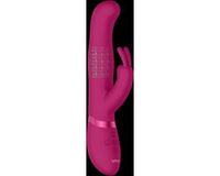 VIVE by Shots - Izara - Rotating Beads Rabbit Vibrator - Pink