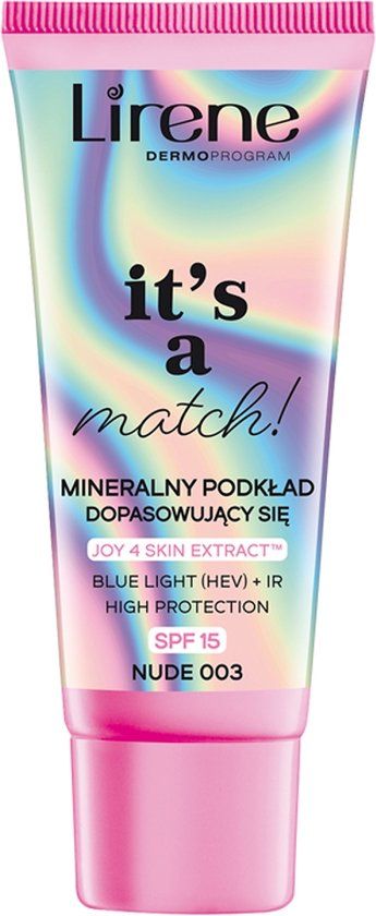 Lirene It's a Match! Mineral Foundation SPF15 003 Nude 30ml