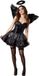 Tectake dressforfun - Hete Engel Kostuum - Zwart - Maat L