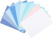 Nienke Vletter Vaessen Creative Cardstock A4 blauw 40 x 4 x 10 glad en gestructureerd 216 g/m² benodigdheden - gekleurd plakboeken, kaarten maken en andere papierambachten, verschillende