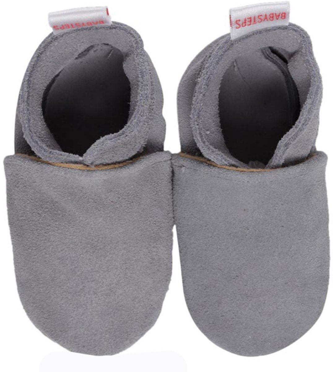 Babysteps slofjes Plain Grey Small grijs