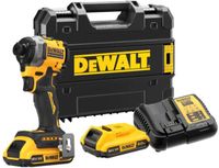DeWALT 18V XR Li-Ion Slagmoersleutel DCF850D2T met 2x 2.0 Ah Accu en Oplader
