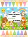 Cute Animals Colouring Book: For Children