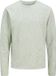 Jack & Jones Trui Jjesummer Knit Crew Neck Sn 12269631 Iceberg Green/white Mannen Maat - XXL