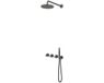 Hotbath Cobber X IBSX70 inbouw regendoucheset thermostatisch met 2 stopkranen