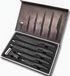 JL Cuisine Set de couteaux de cuisine - 6 pièces - Revêtement vitrocéramique - Acier inoxydable