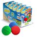 INKEE Paw Patrol badbommen voor kinderen, 15 x badbruisballen in 3 kleuren met jojoba-olie en kersenlolli aroma, 3 x 50 g