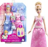Mattel Disney Princess Assepoester 2-in-1 Stories Modepop – Veranderbare Jurken