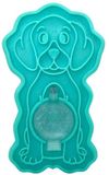 Kong ZoomGroom Bubbles - Brosse pour chien avec distributeur de savon