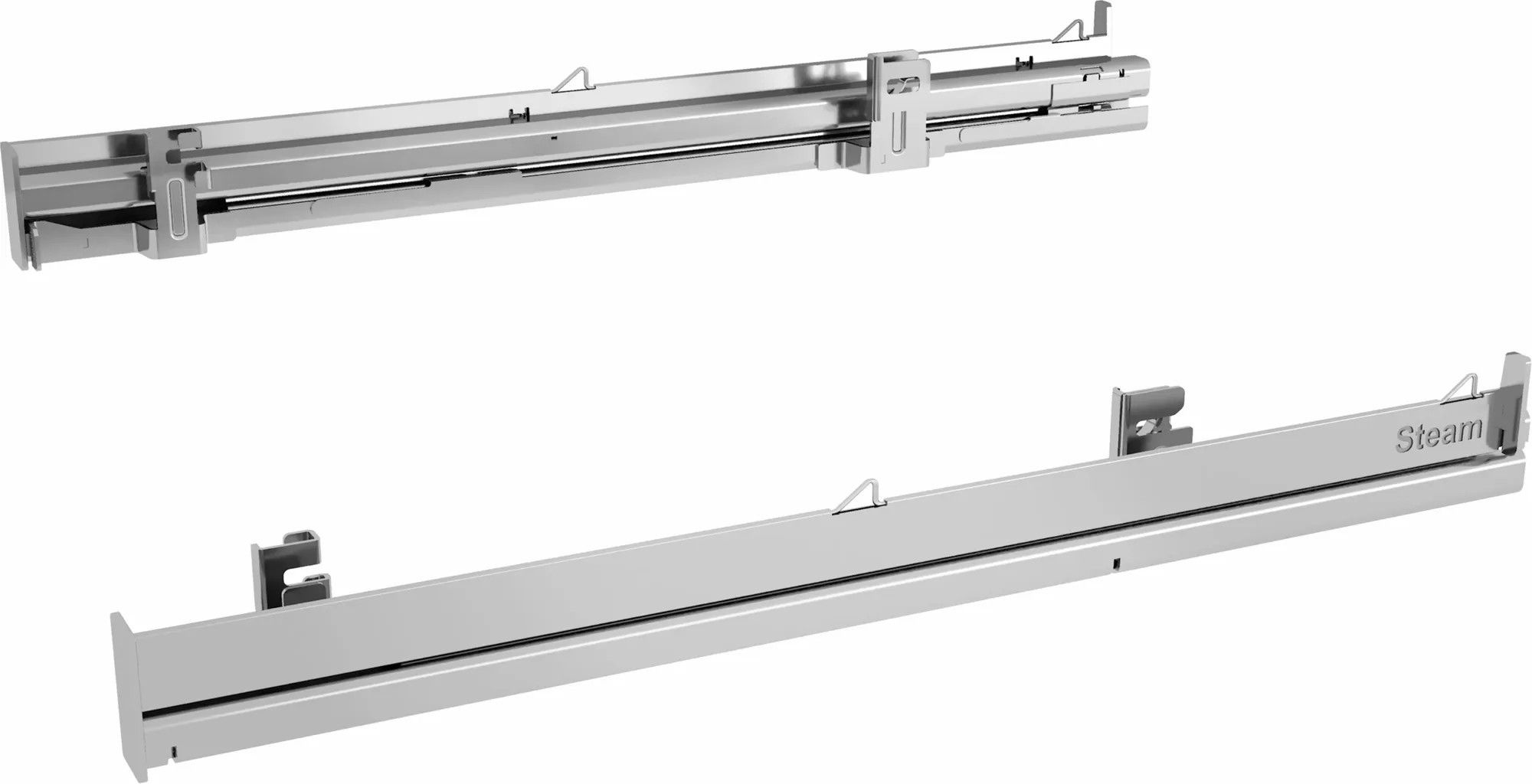 Siemens HZ638D00 Oven Telescopic Guides - Stainless Steel